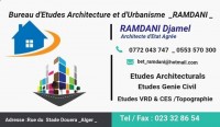 BET RAMDANI ETUDE D'ARCHITECTURE ET EXPERTISE