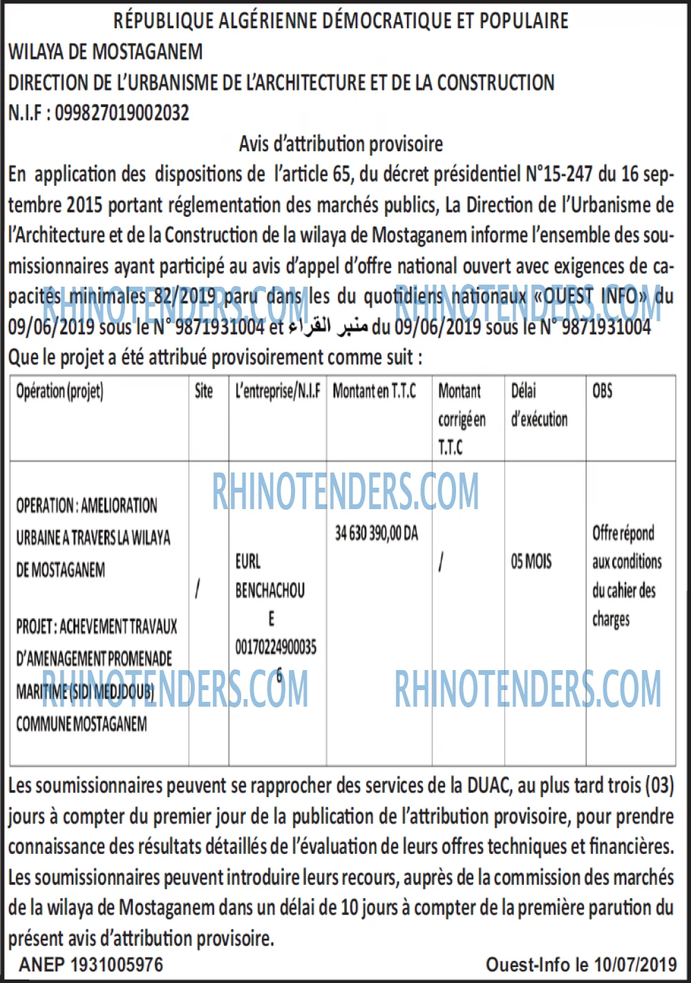 OUEST INFO