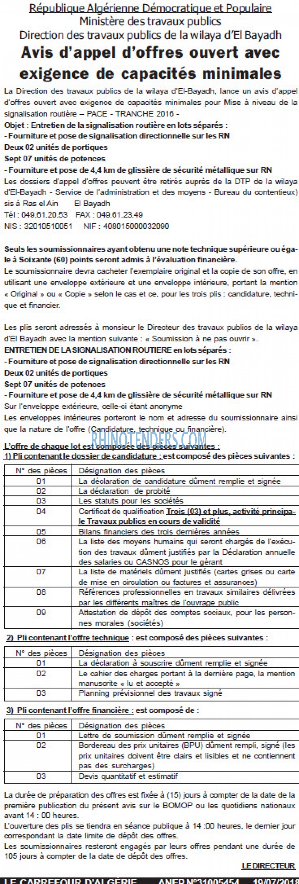 Le Carrefour d'Algérie