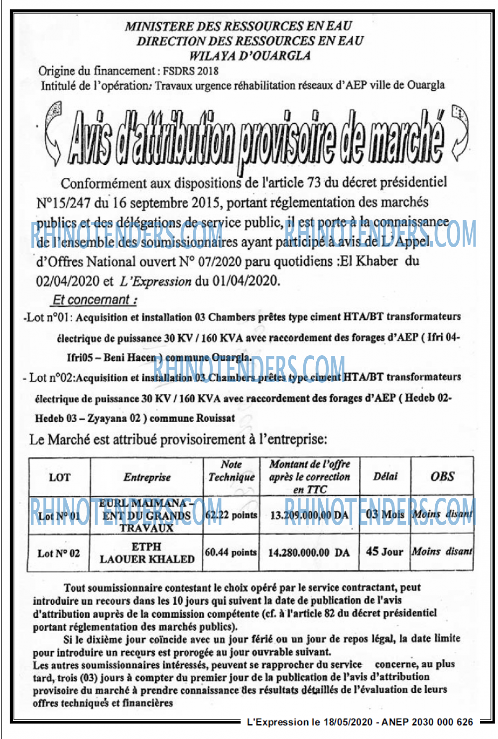 L'EXPRESSION