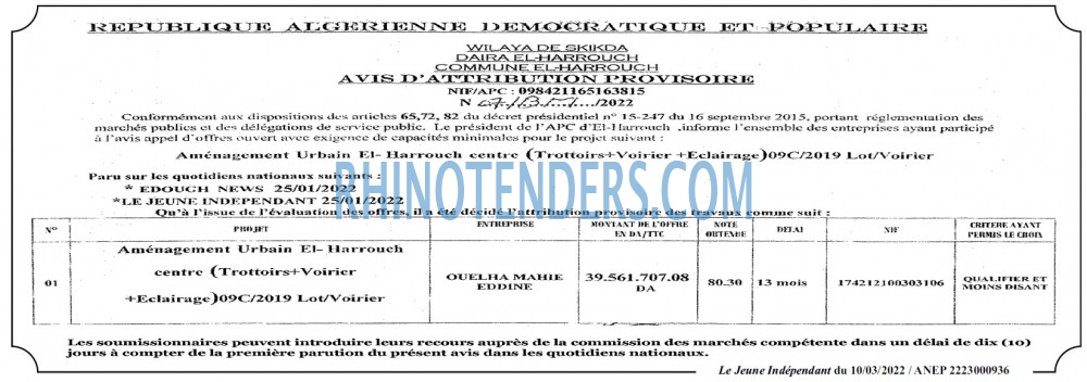 Jeune Independant