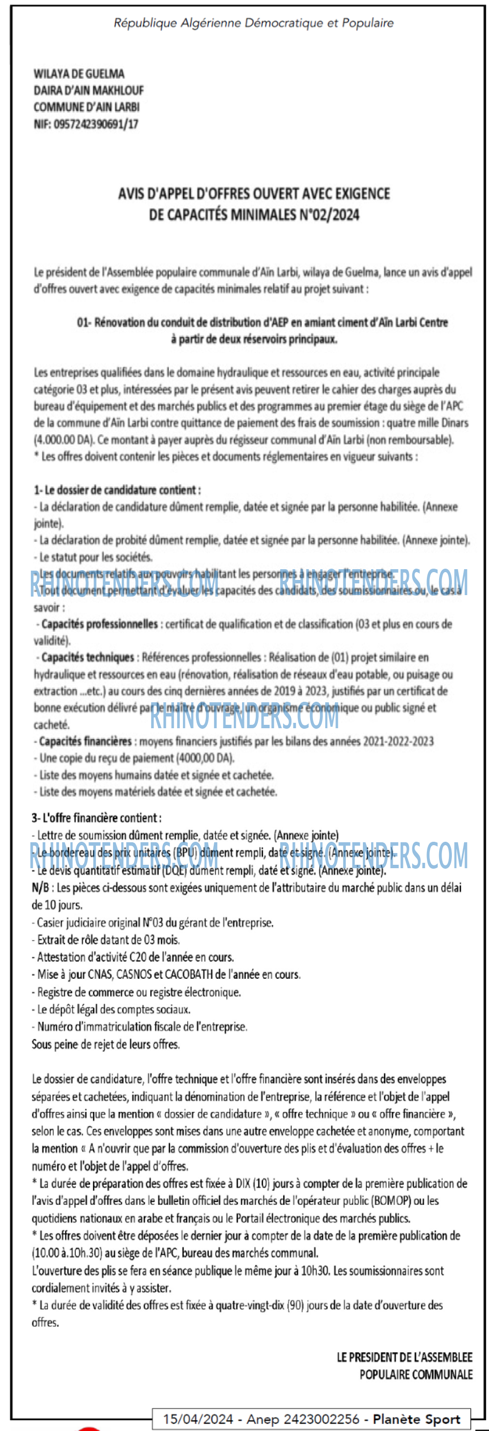 PLANETE SPORT