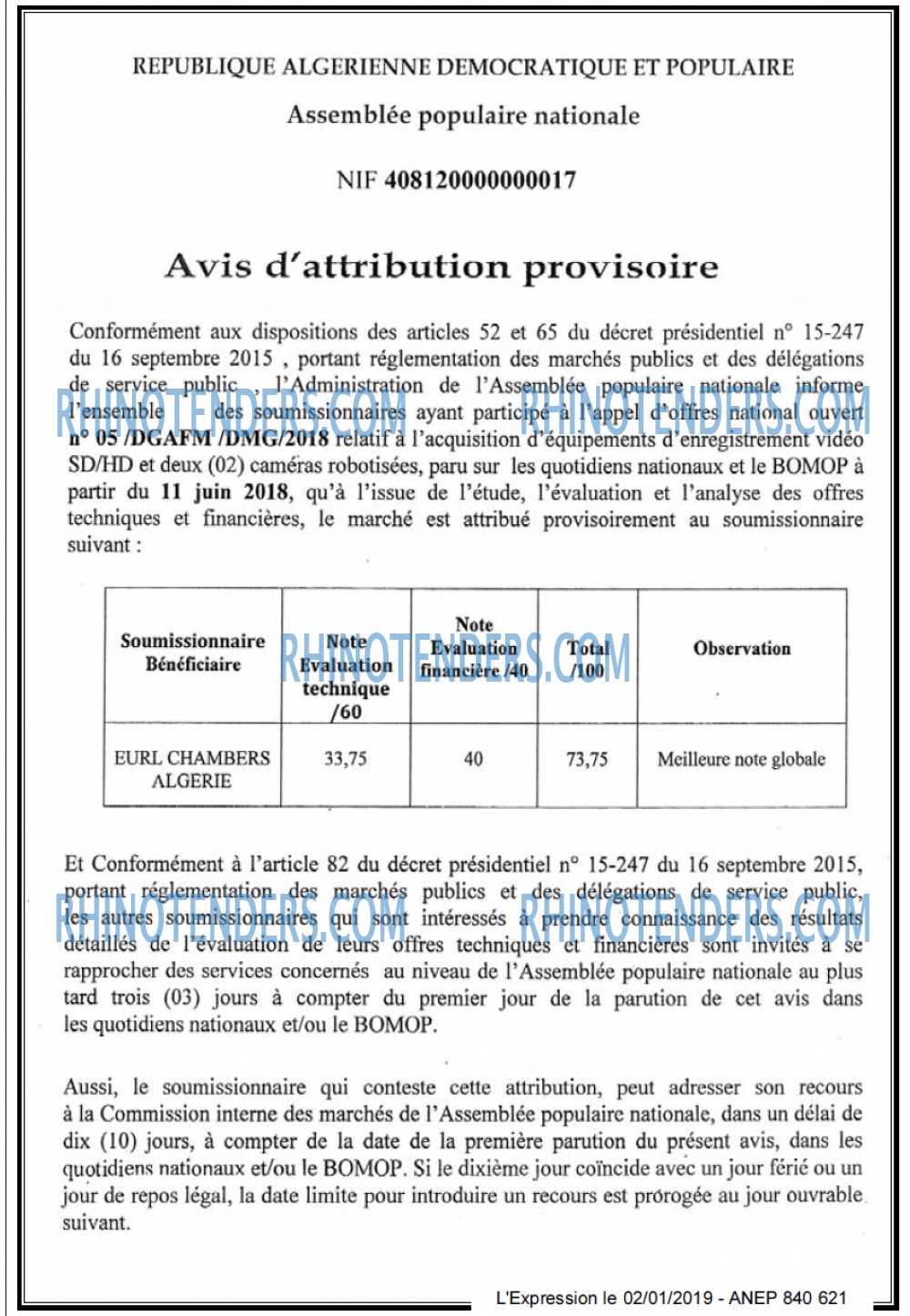 L'EXPRESSION