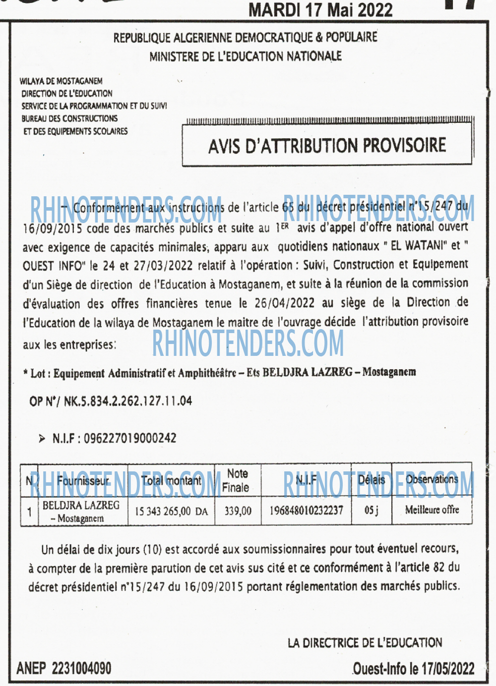 OUEST INFO