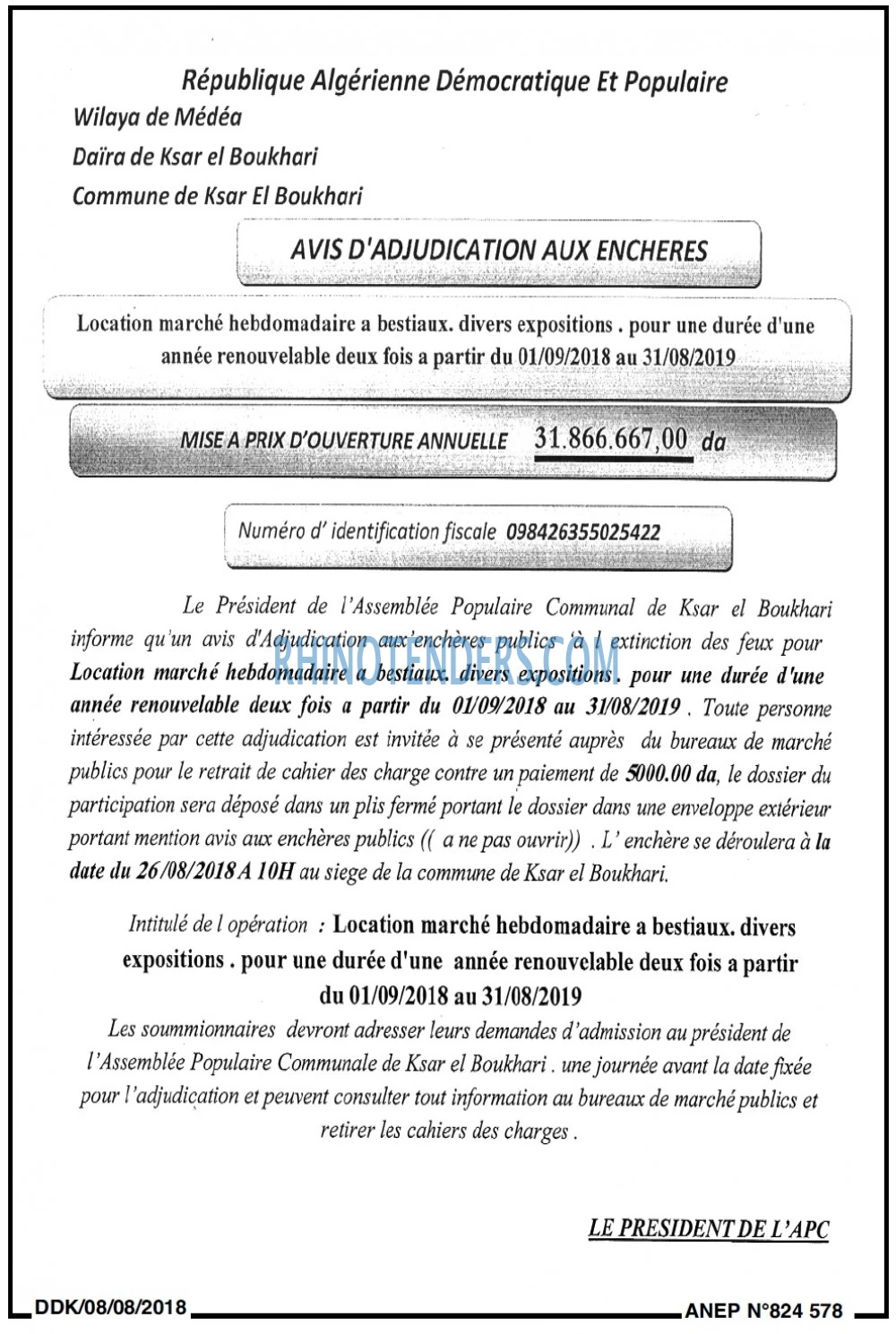 LA DEPECHE DE KABYLIE