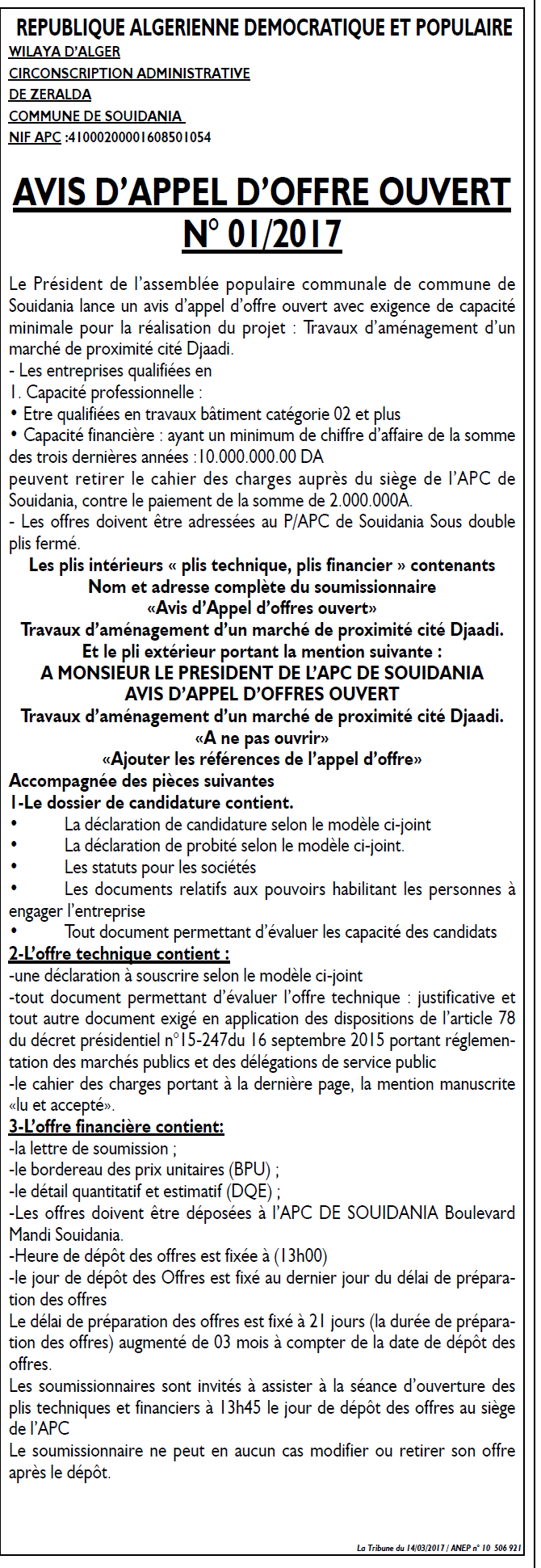 La Tribune