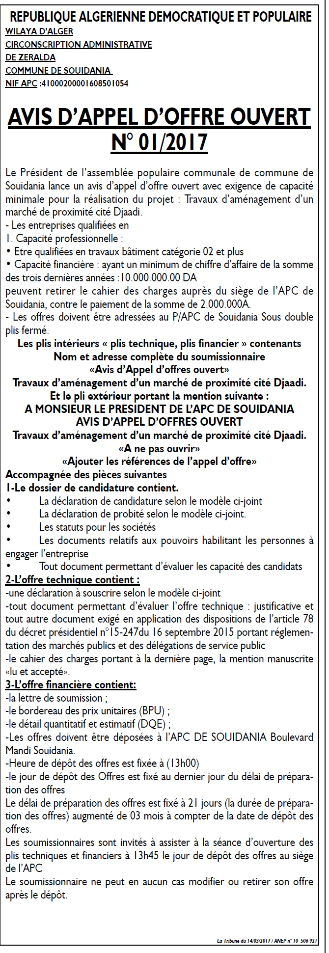 La Tribune