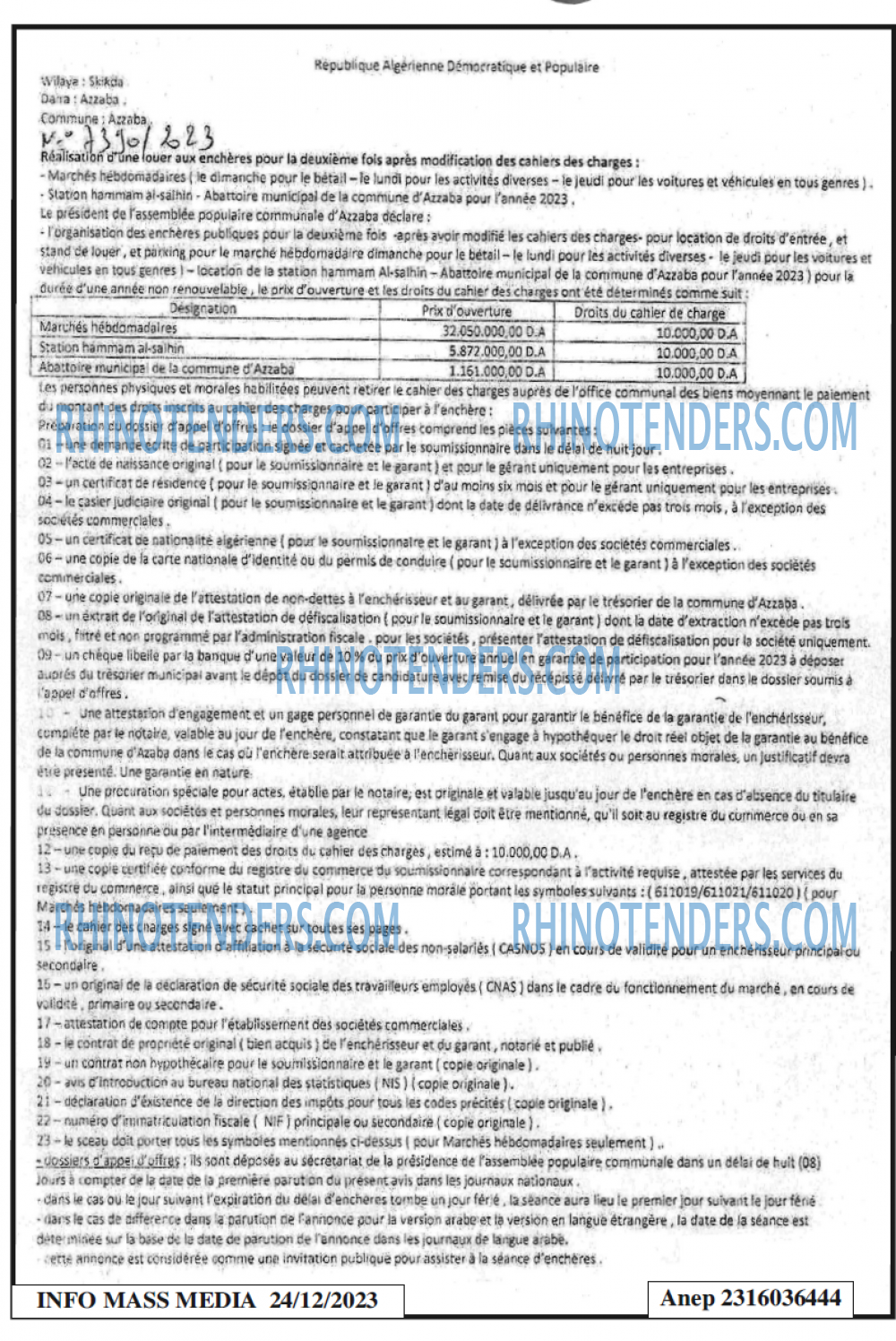 Infos Mass Media