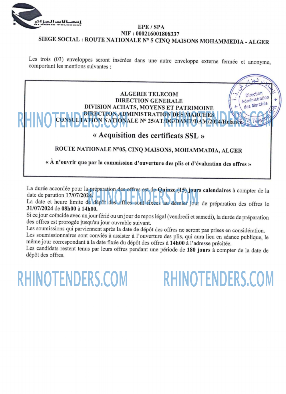 Algérie Télécom