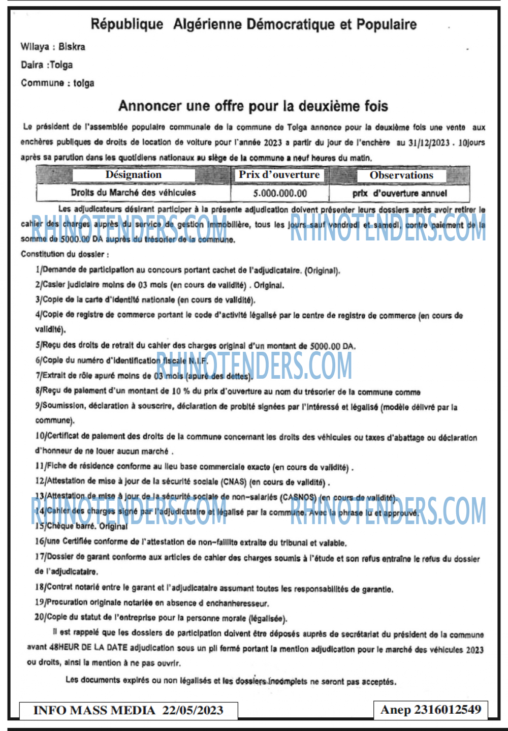Infos Mass Media