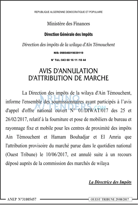 ouest TRIBUNE