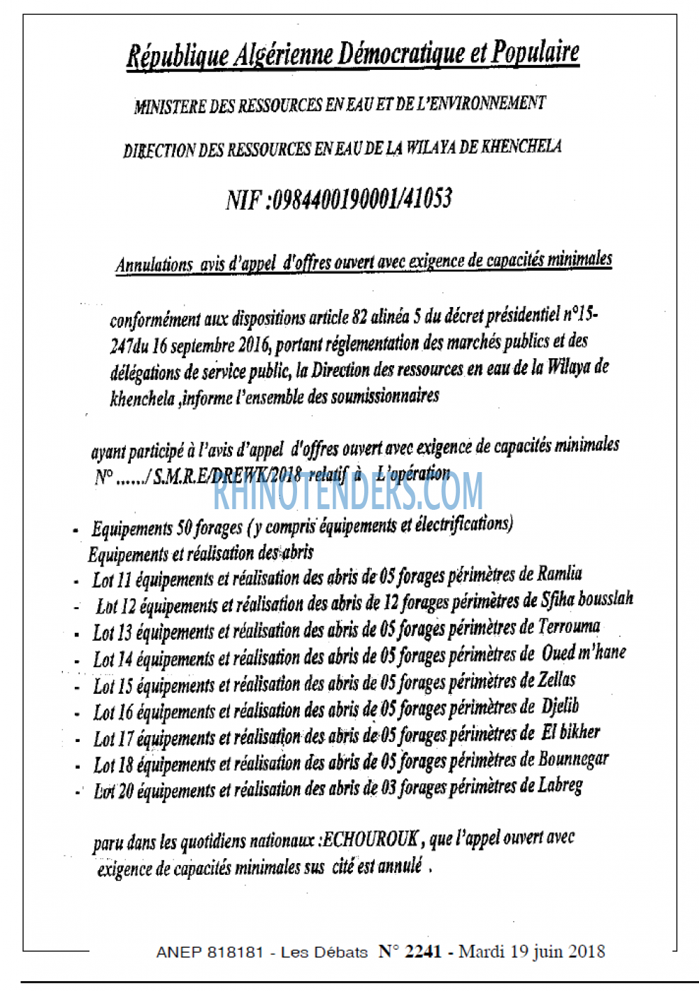 Les Debats