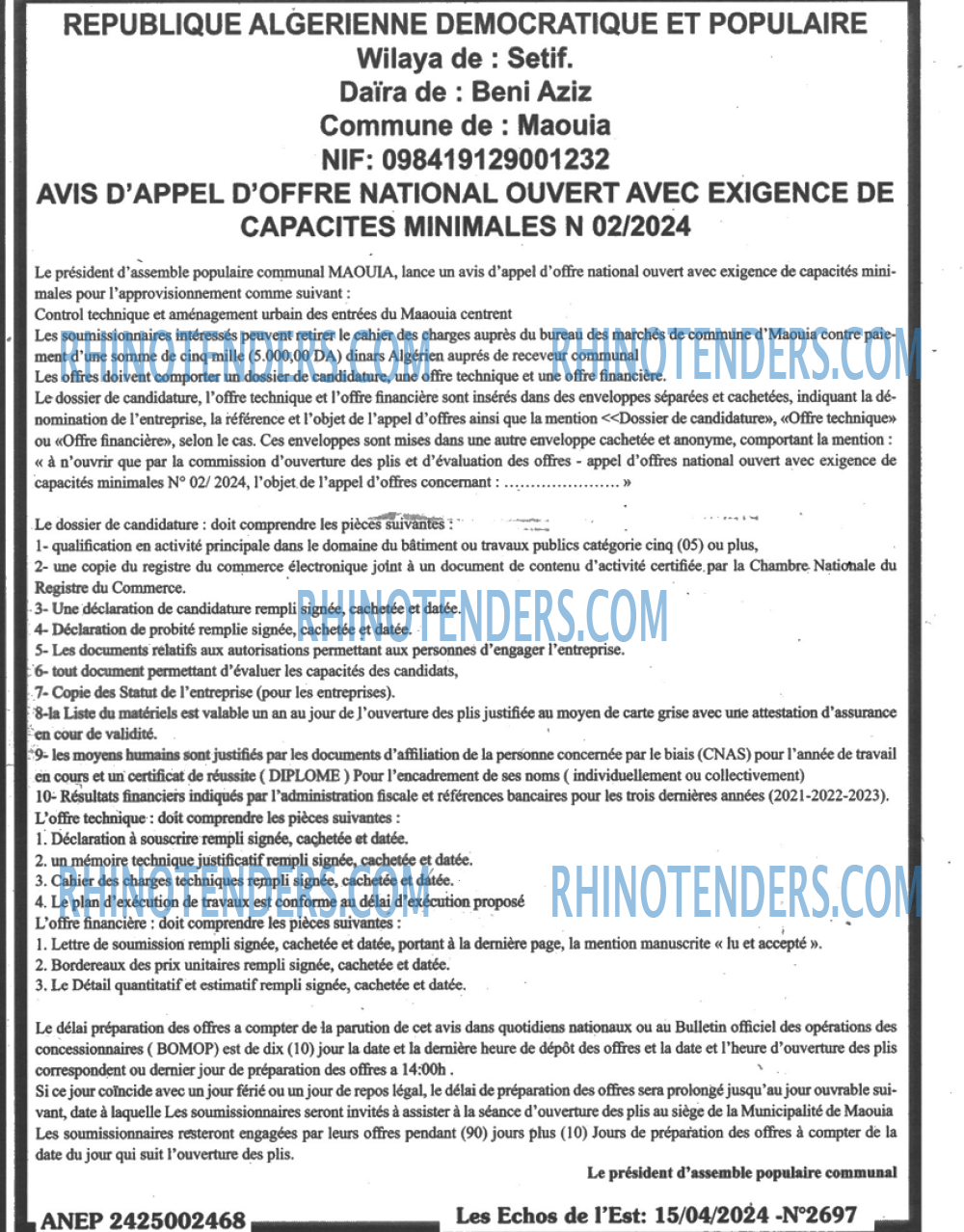 Les Echos de l'Est