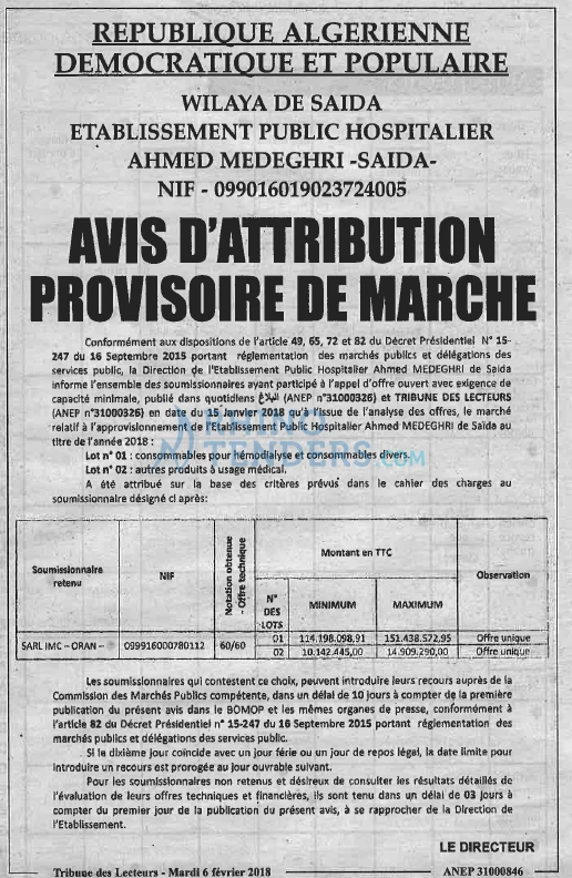 TRIBUNE DES LECTEURS