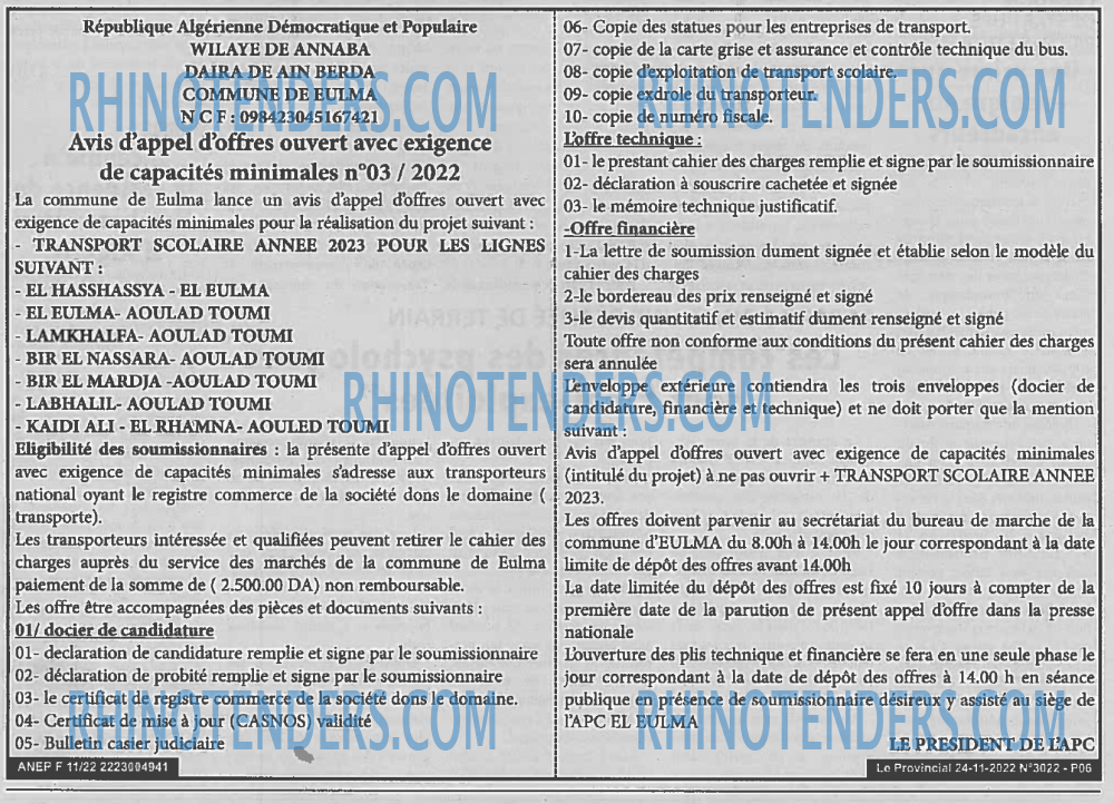 LE PROVINCIAL