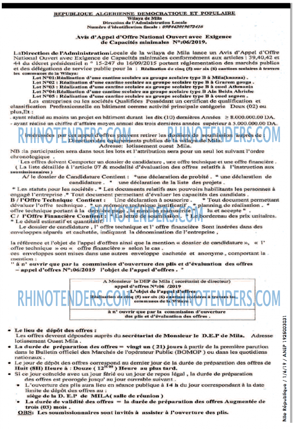 NOUVELLE REPUBLIQUE