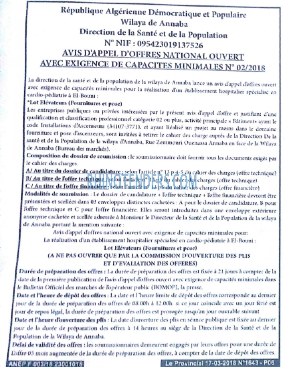 LE PROVINCIAL