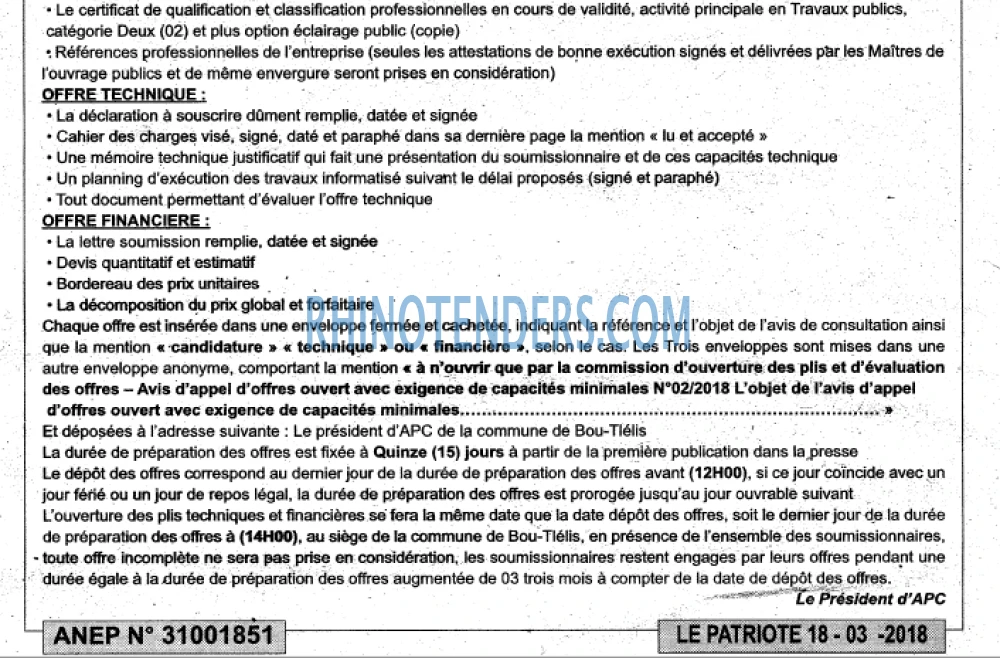 LE PATRIOTE
