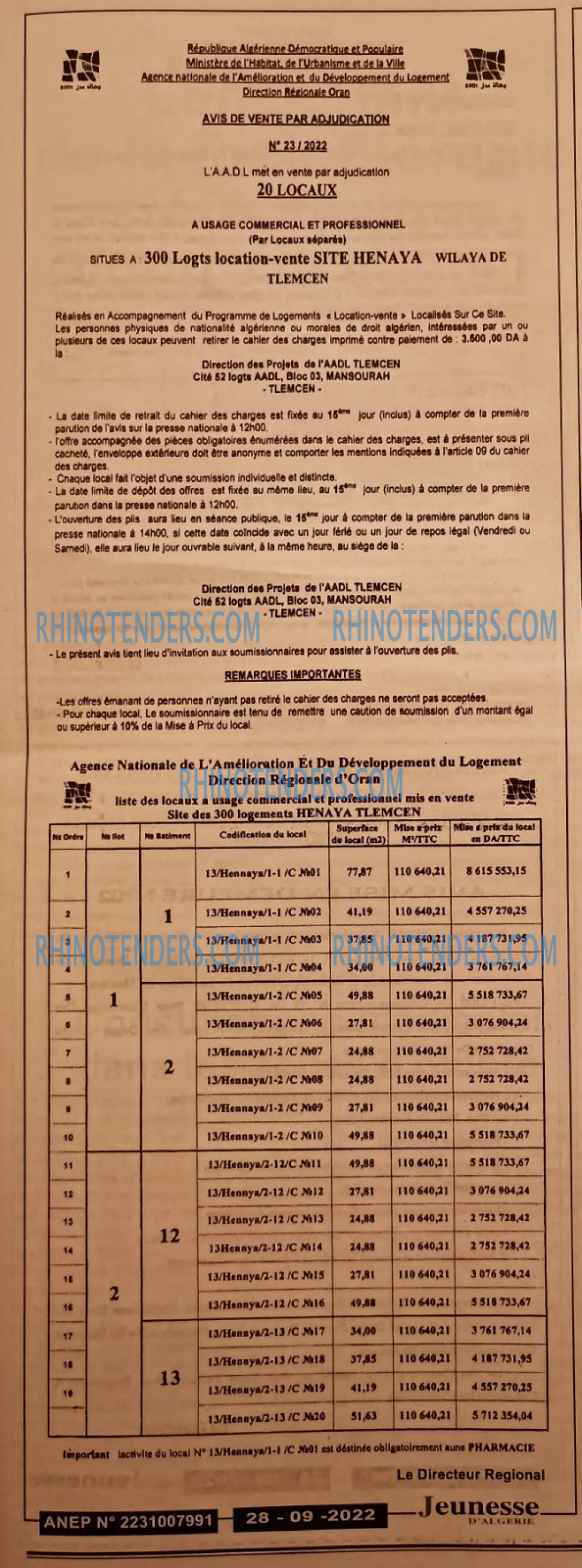 Jeunesse d'Algerie
