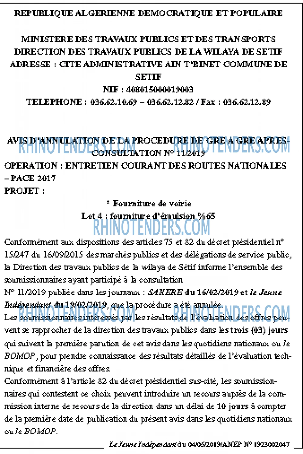 Le jeune indépendant