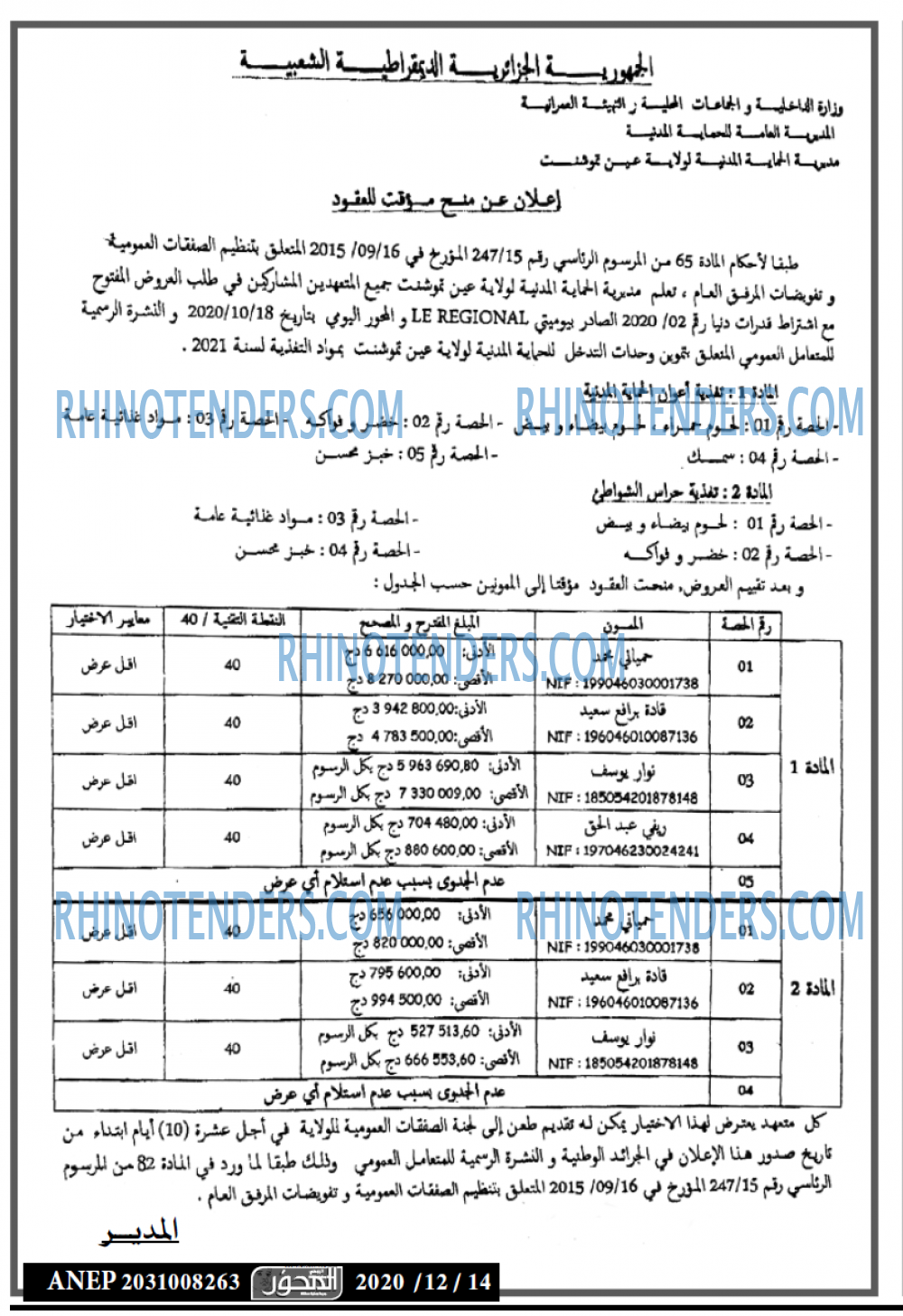 المحور