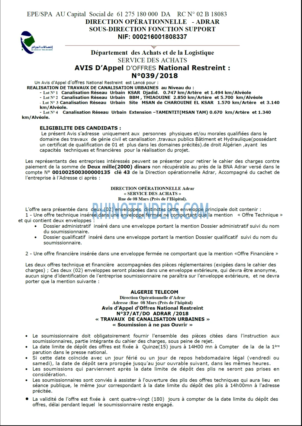 Algérie Télécom