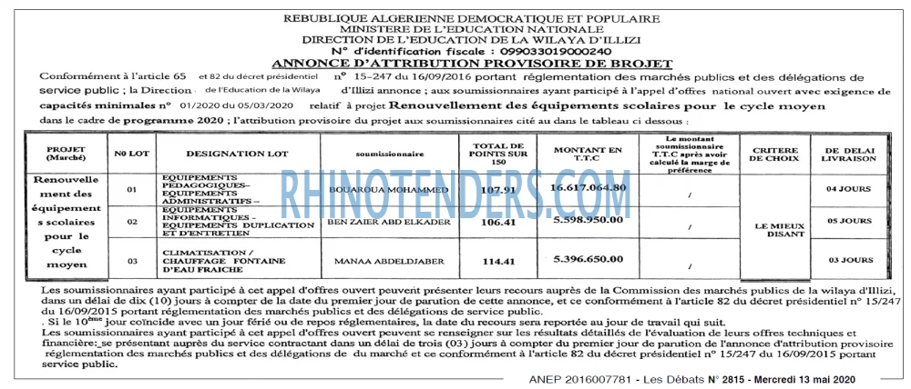 Les Debats