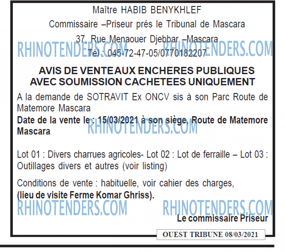 ouest TRIBUNE