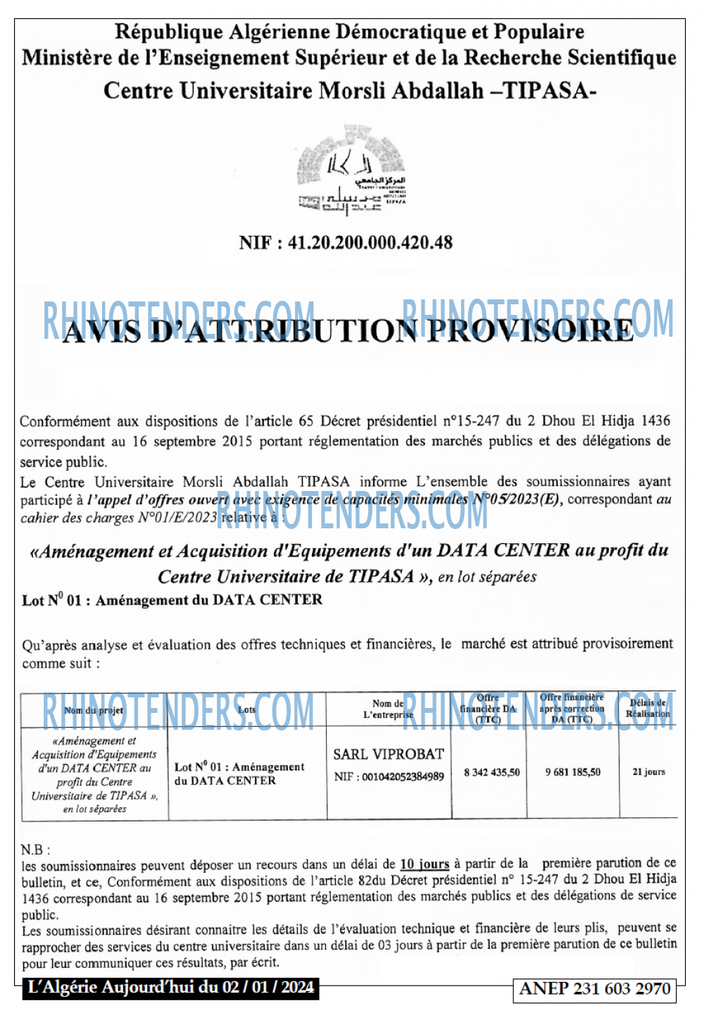 Aujourd'hui