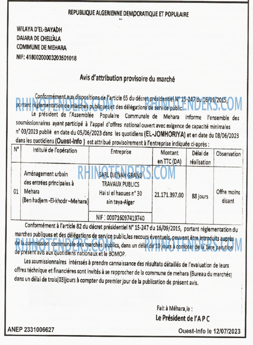 OUEST INFO