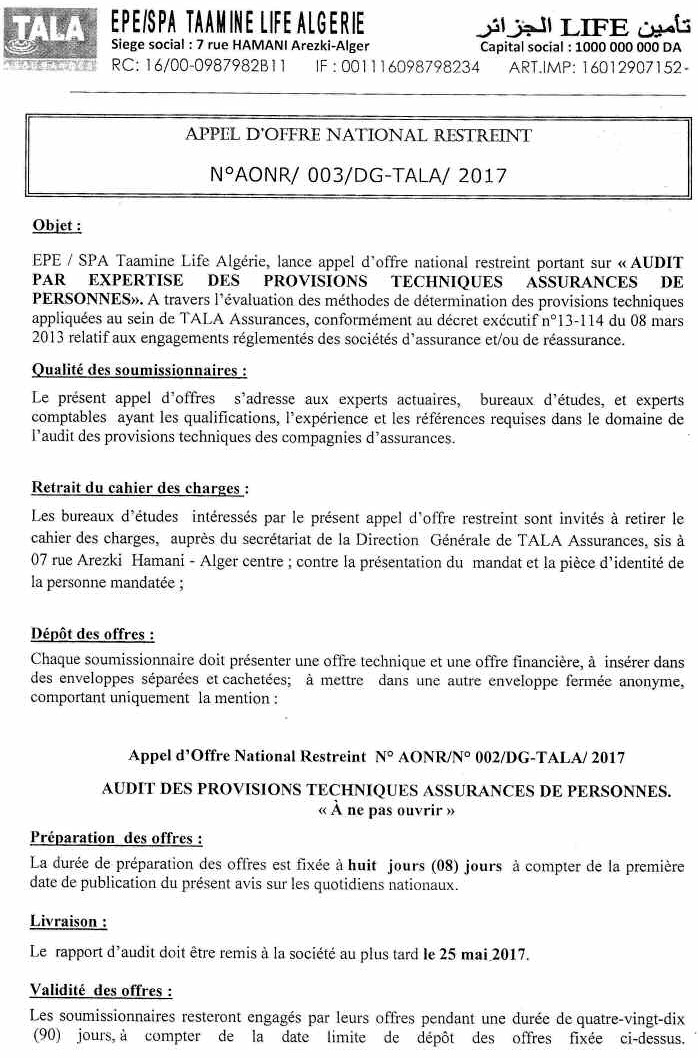 LE SOIR D'ALGERIE