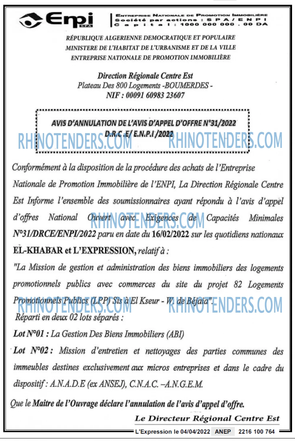 L'EXPRESSION