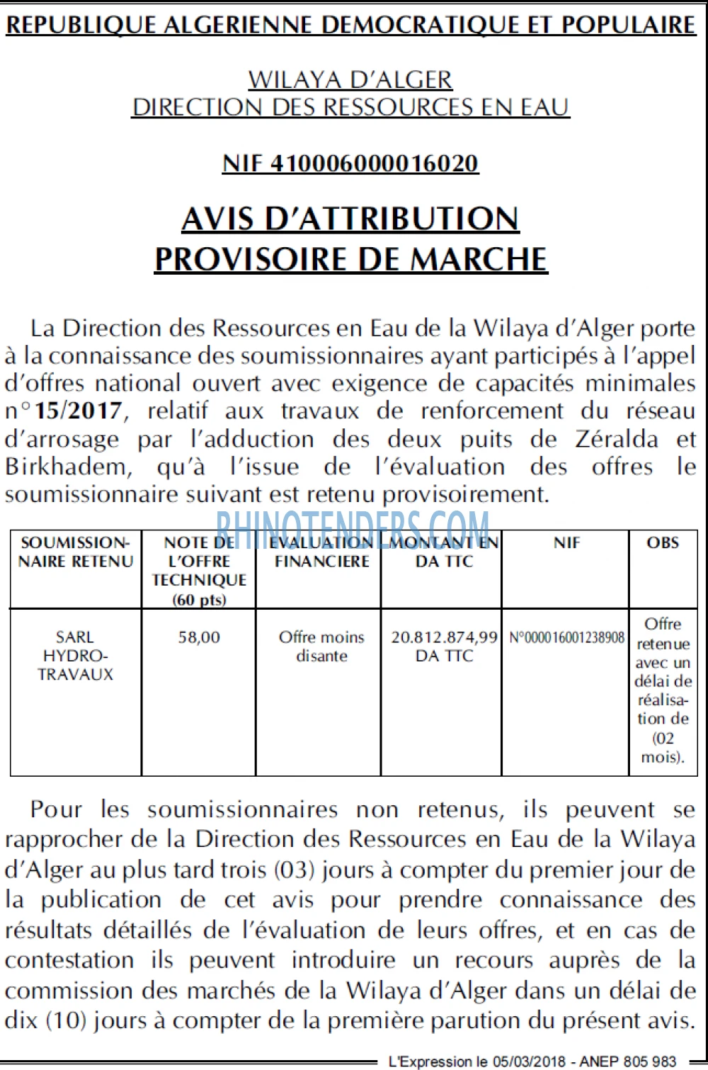 L'EXPRESSION