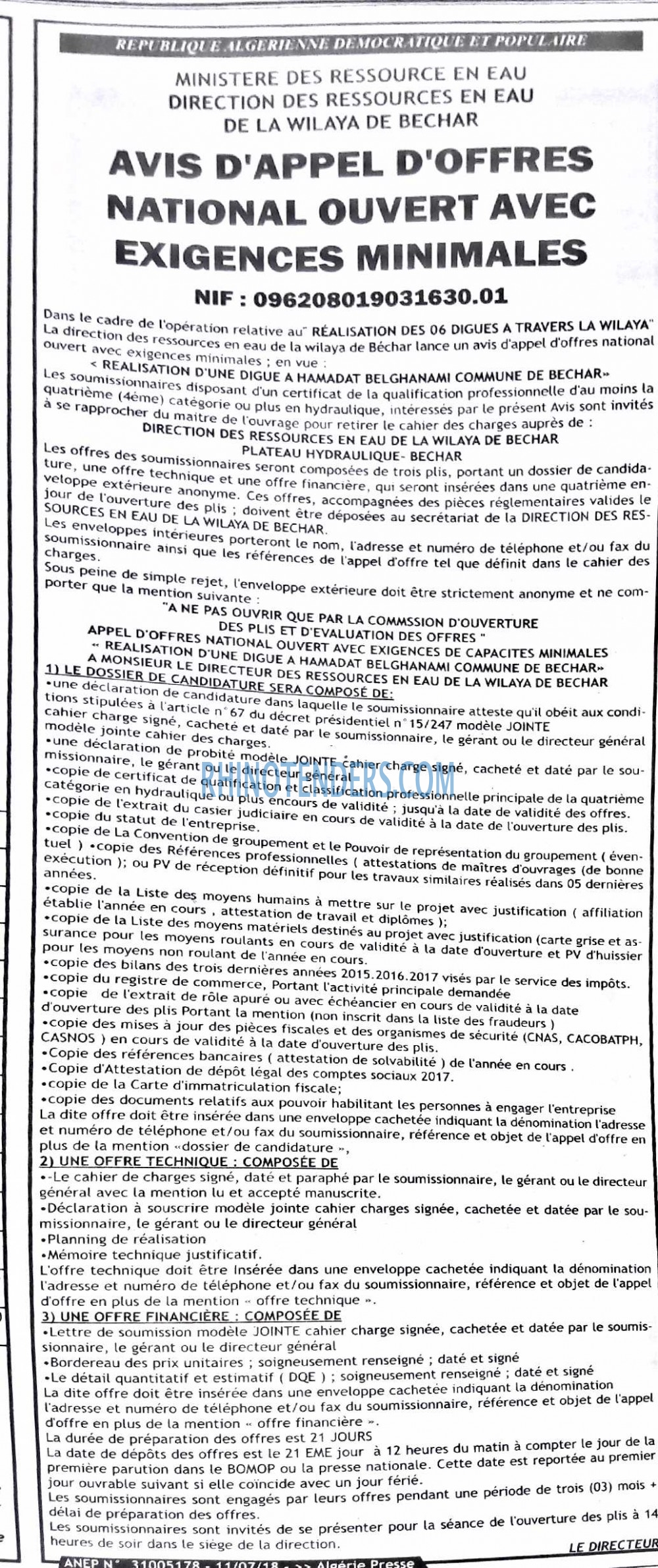ALGERIE PRESSE