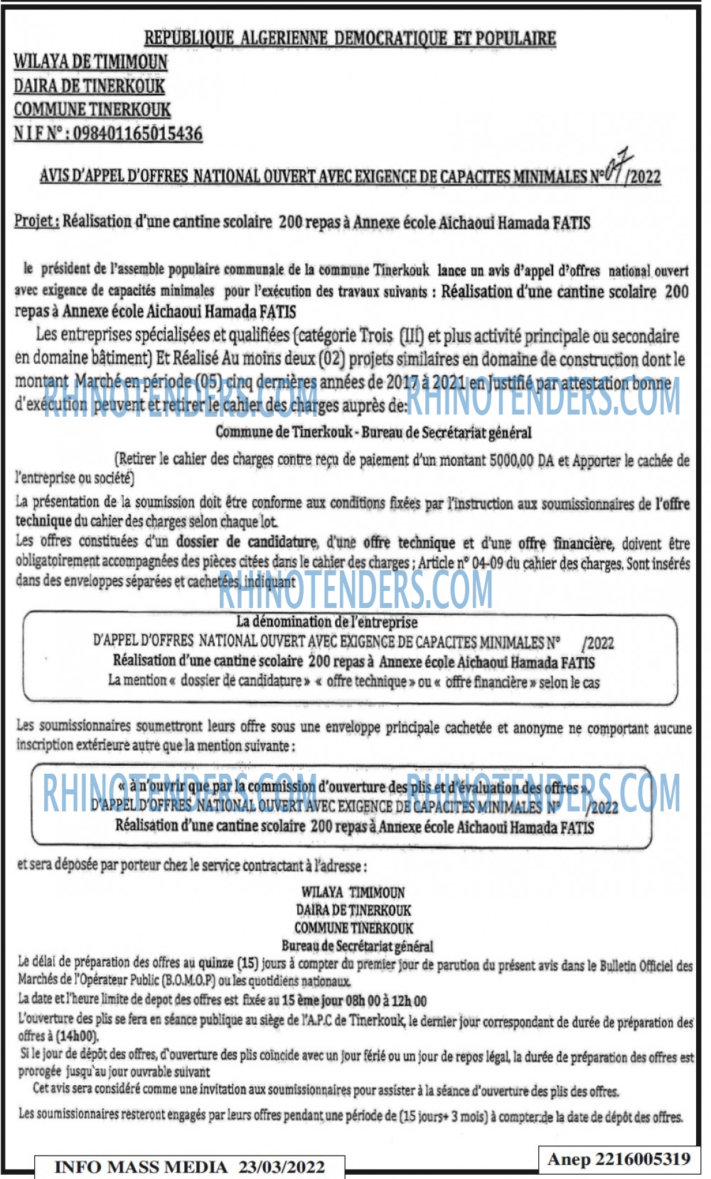 Infos Mass Media
