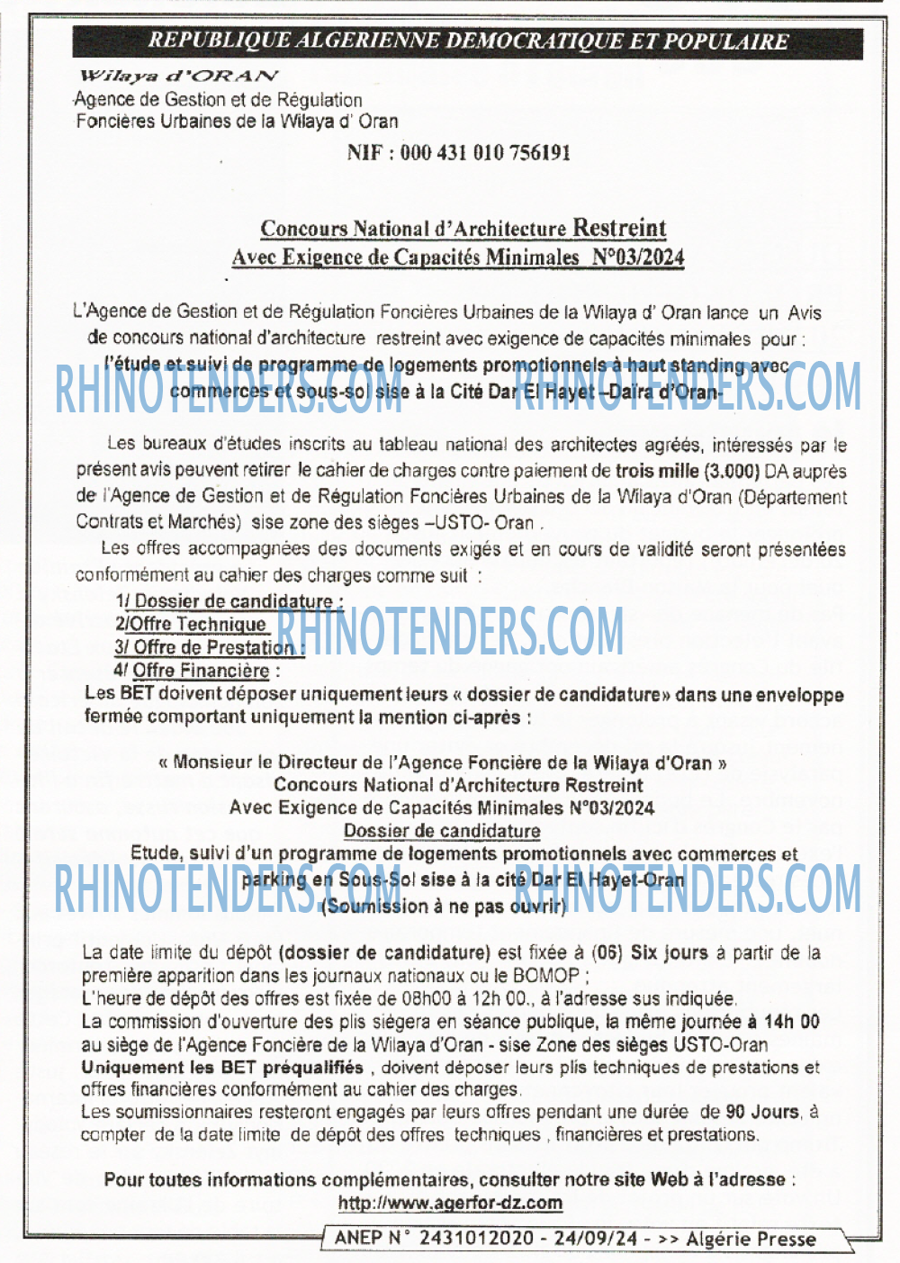 ALGERIE PRESSE