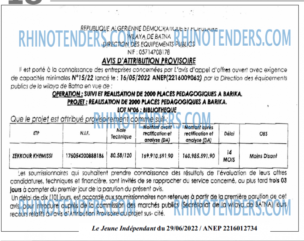 Le jeune indépendant