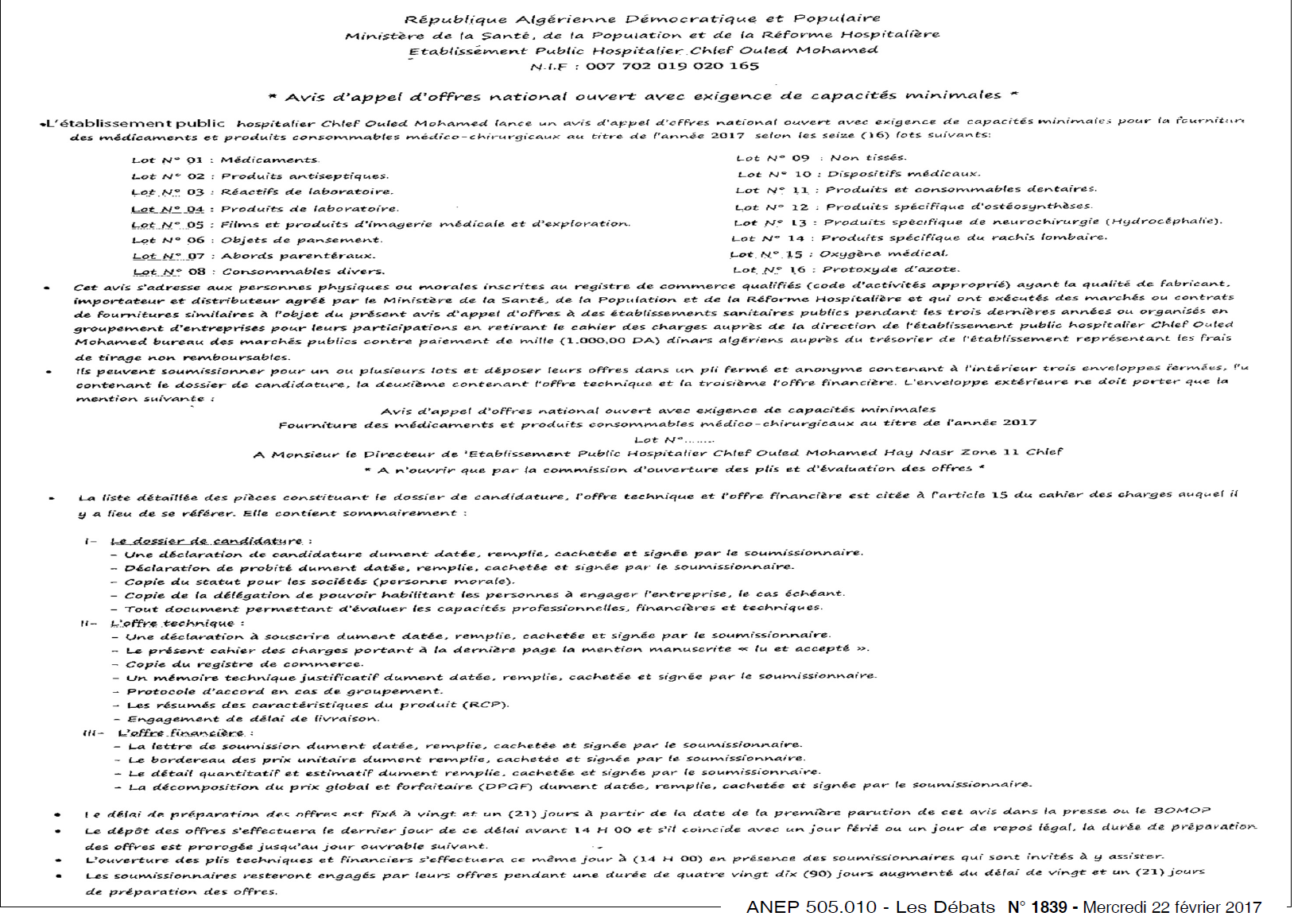 Les Debats