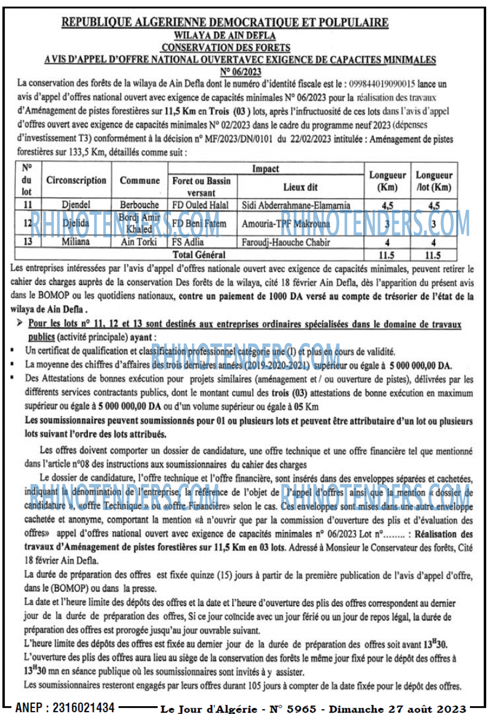 Le Jour d'Algérie