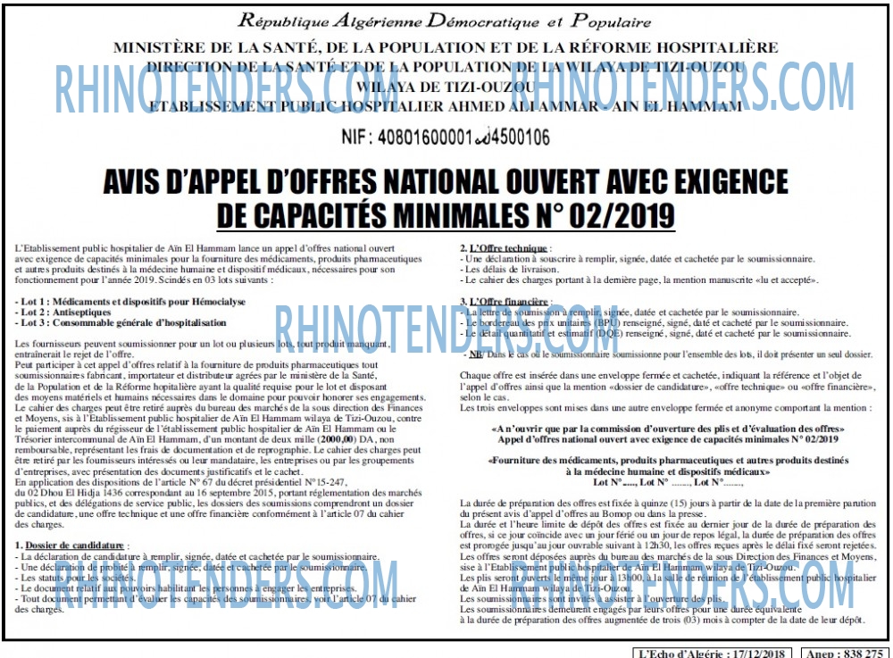 Le Courrier d'Algerie