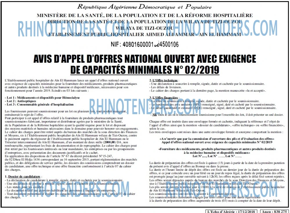 Le Courrier d'Algerie