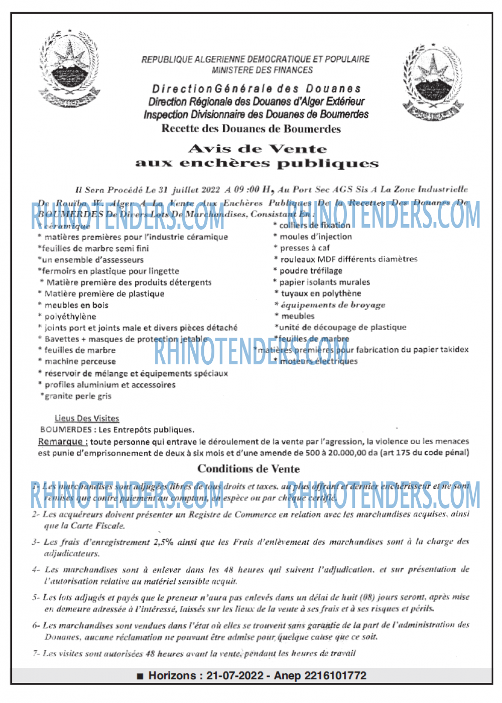 Horizons