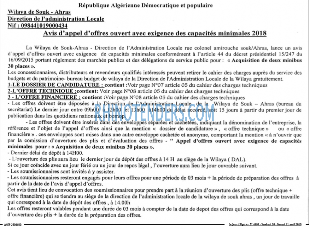 Le Jour d'Algérie