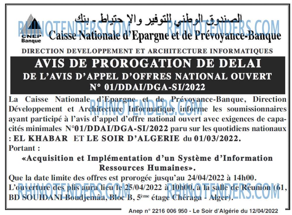 LE SOIR D'ALGERIE