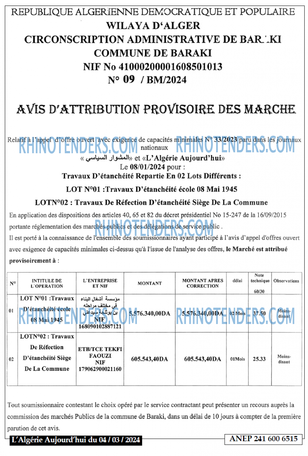 Aujourd'hui