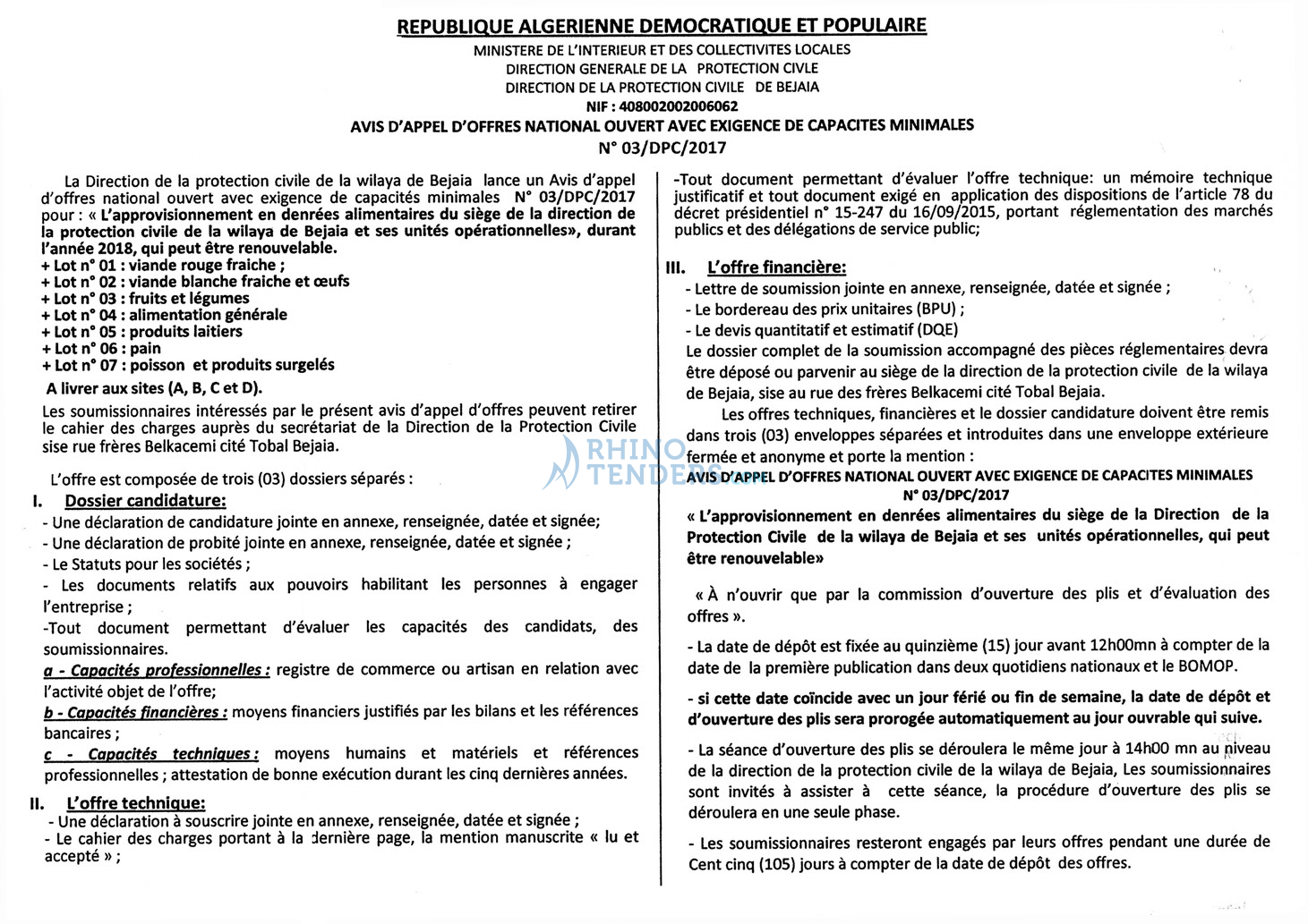 LE SOIR D'ALGERIE