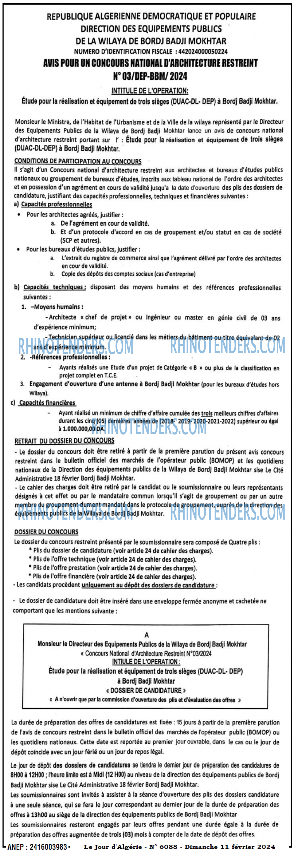 Le Jour d'Algérie