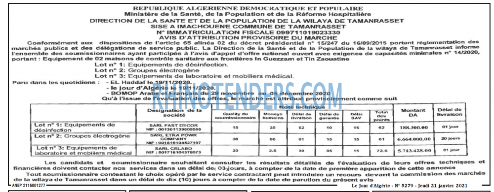 Le Jour d'Algérie