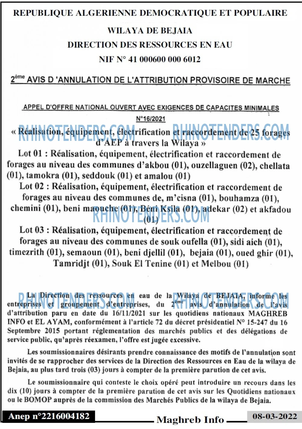 LE MAGHREB