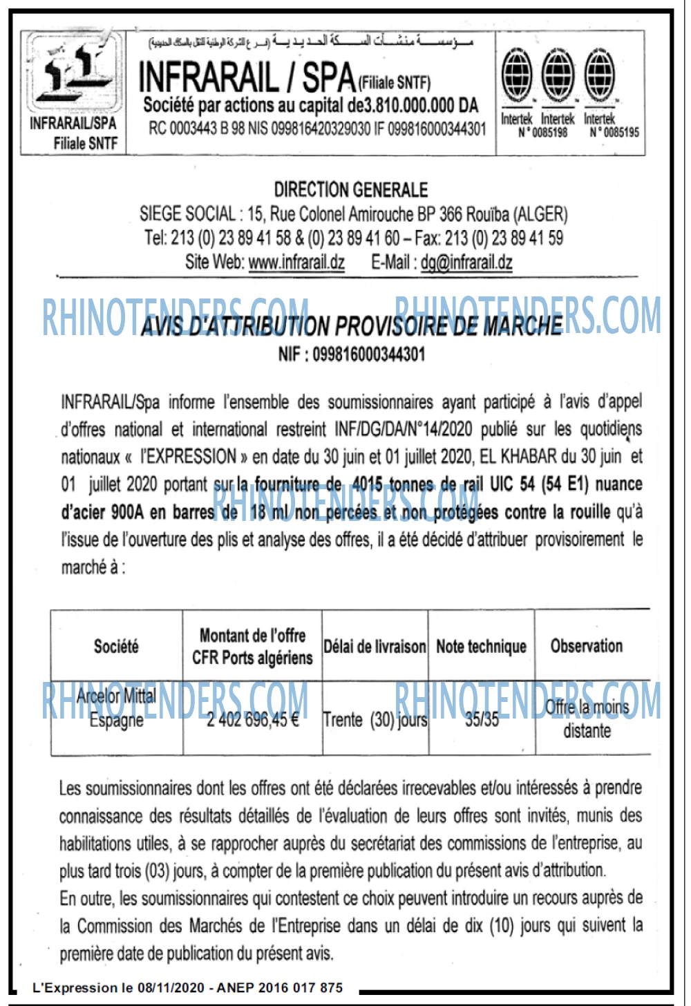 L'EXPRESSION